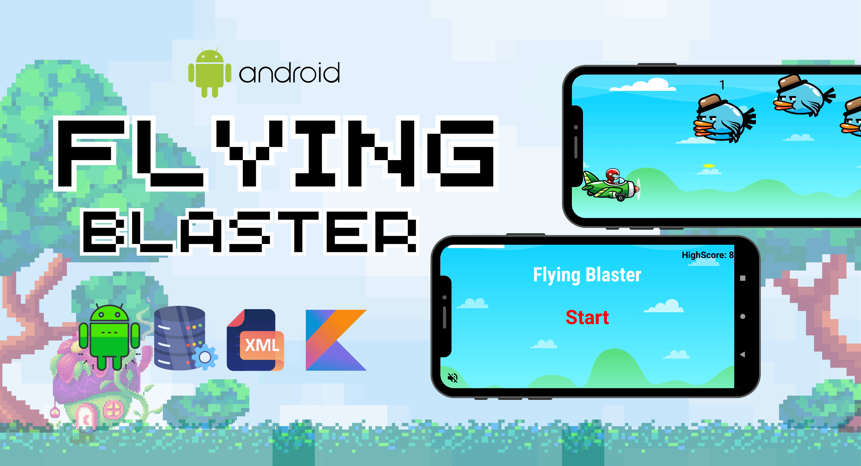 Flying Blaster screenshot