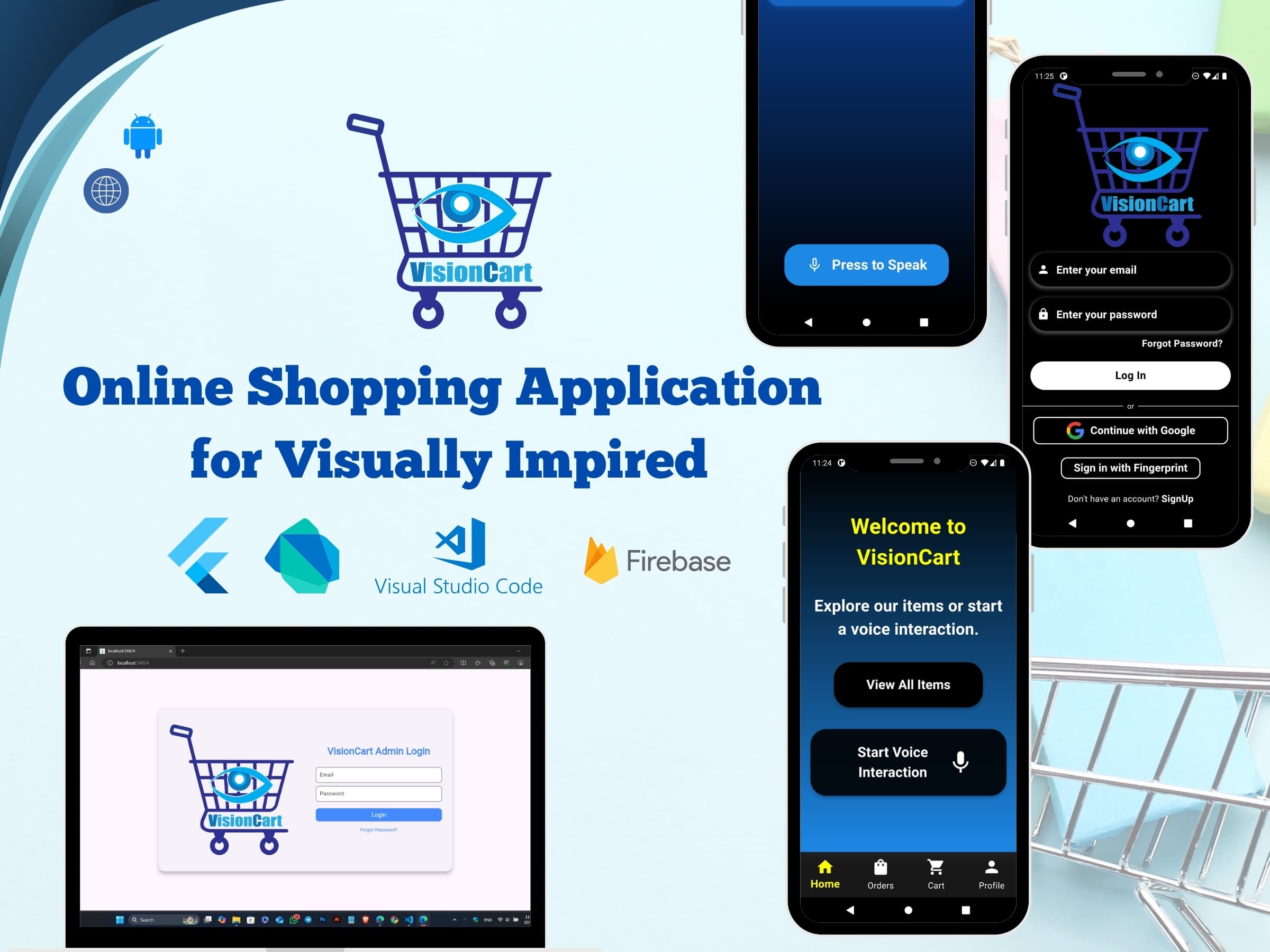 VisionCart screenshot